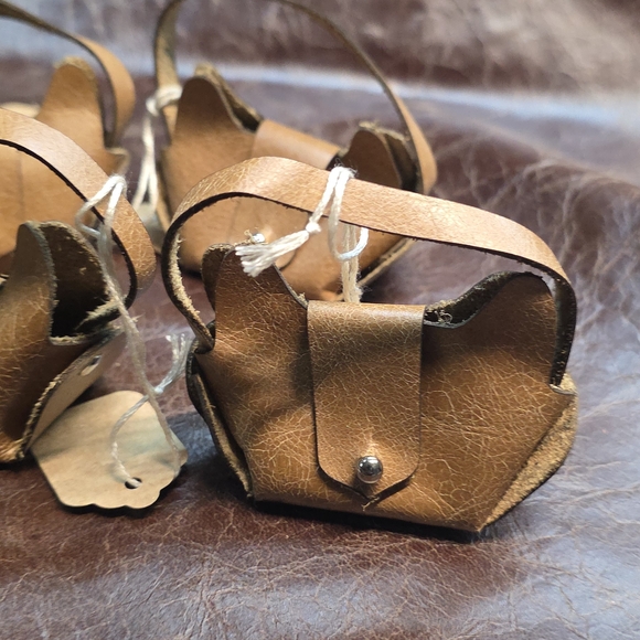 Handmade Mini Leather Purses - Picture 8 of 9